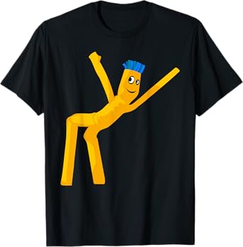 Wacky Wavy Inflatable Tubeman Dancer Clothing T-Shirt
