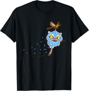 Funny Demon Hunters Tiger And Bird Kawaii T-Shirt