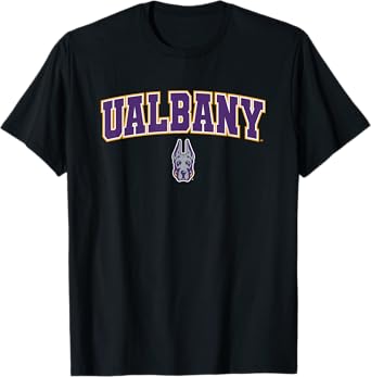 University at Albany Great Danes Arch Logo T-Shirt