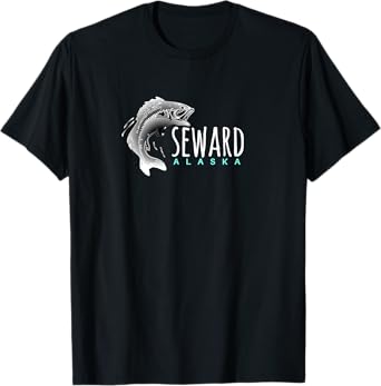 Seward AK T-Shirt, Fishing in Alaska Tee