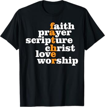 Religious Dad Christian Believer Fatherhood Fathers Day T-Shirt