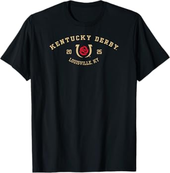 Kentucky Derby 2025 Logo Officially Licensed T-Shirt