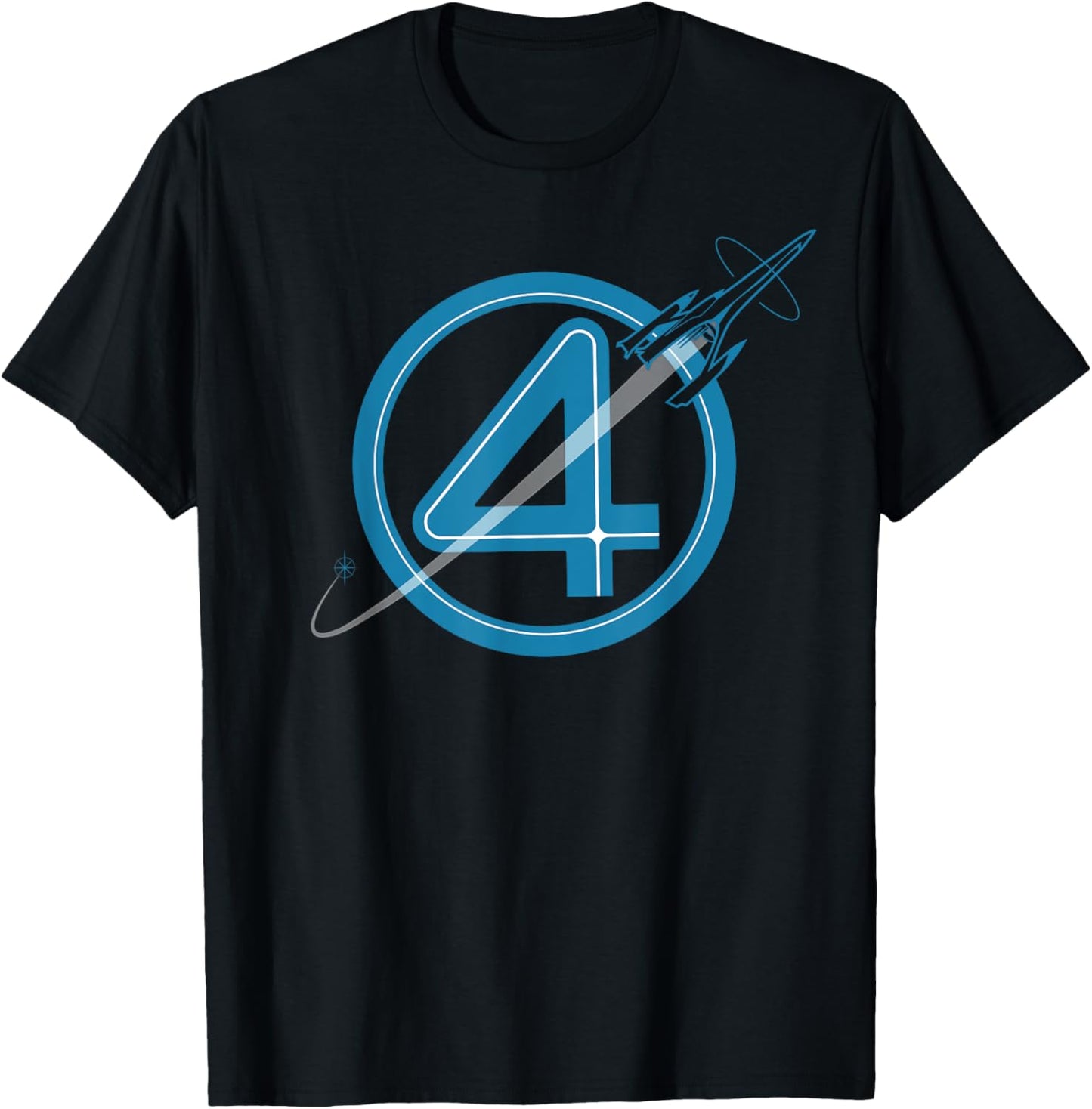 First Steps Spacecraft "4" Logo T-Shirt