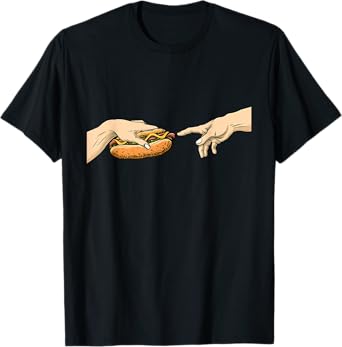 Creation Of Hot Dog - Hot Dog Lover Fast Food Wiener T-Shirt for Men Women Girls Kids
