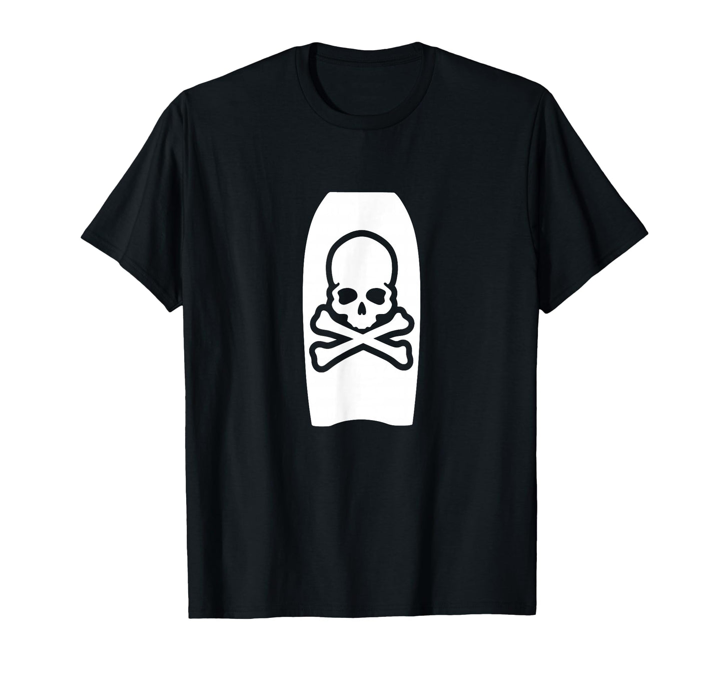 Bodyboarding Skull and Cross Bones T-Shirt