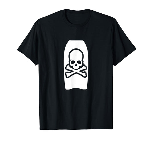 Bodyboarding Skull and Cross Bones T-Shirt