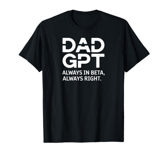 Funny Tech Dad Funny Father's Day AI Geek Style T-Shirt