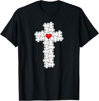 Christian Cross Puzzle - Christian T Shirt T-Shirt