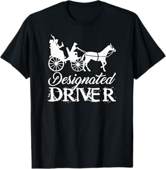 "Designated Driver" Beer & Dog Lover Drinking T-shirt T-Shirt