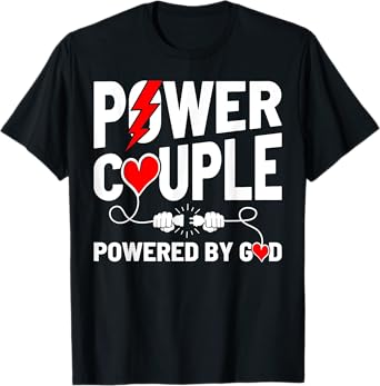Christian Couple Matching Christ Jesus Faith Fan Believer T-Shirt