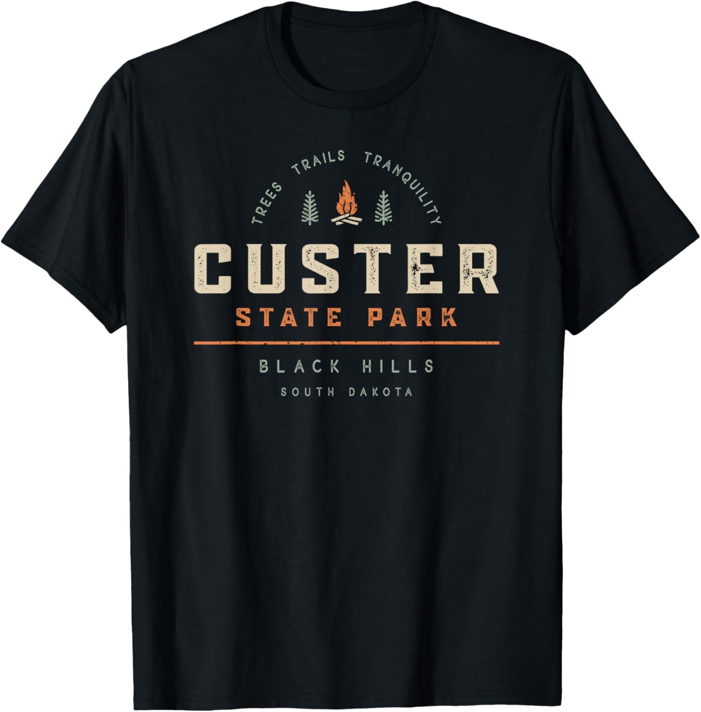 Custer State Park South Dakota Vintage T-Shirt
