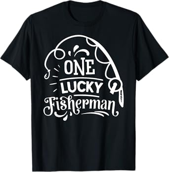 Matching Couples Fishing Tees Him & Her - Unisex-Adults Black Short Sleeve T-Shirt - Fishing Couples Tee - Small - Nature, Wedding Occasion