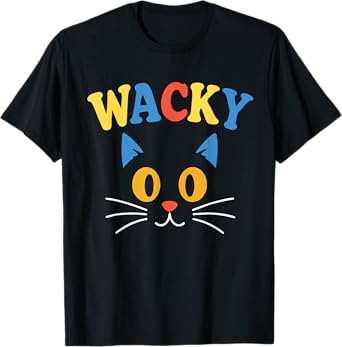 Wacky Costume Mismatch Day Outfit funny cat for wacky days T-Shirt for Men Women Kids
