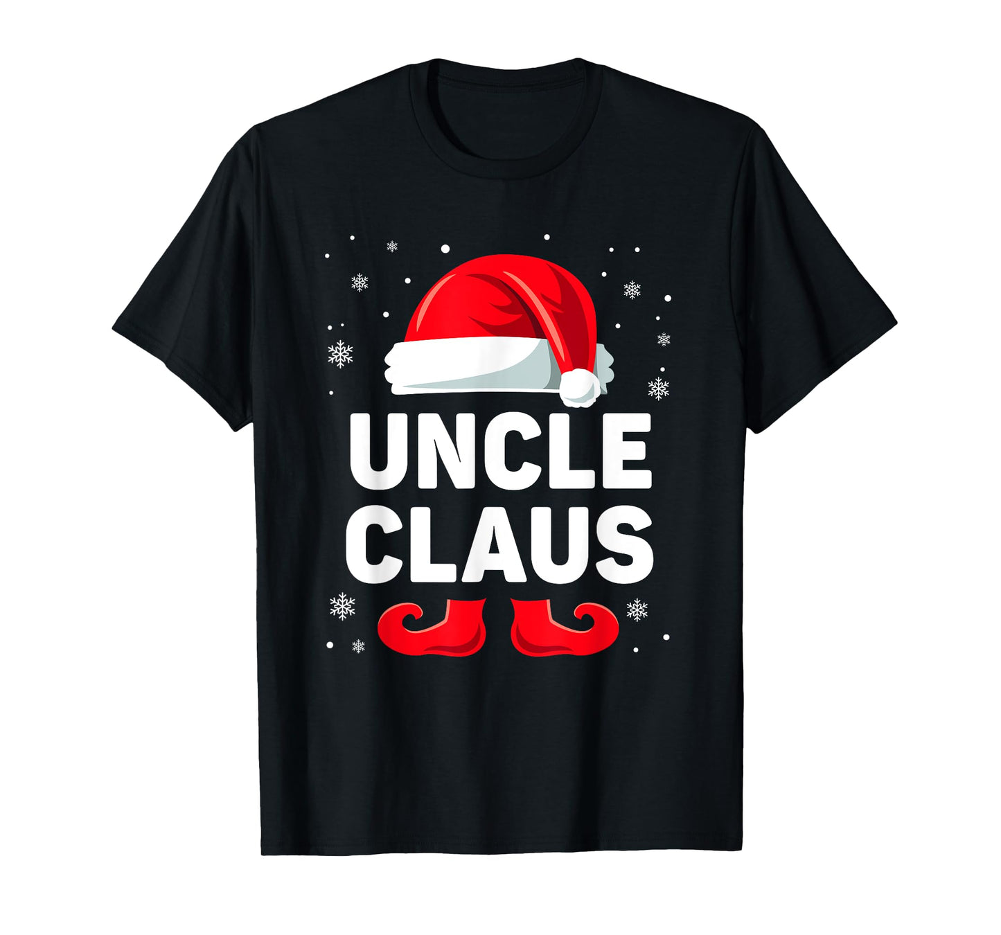 Uncle Claus Christmas Matching Family Group Funny Xmas T-Shirt