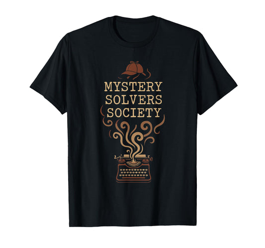 Cozy Crime Club Mystery Reader Bookish Sleuth Gift T-Shirt