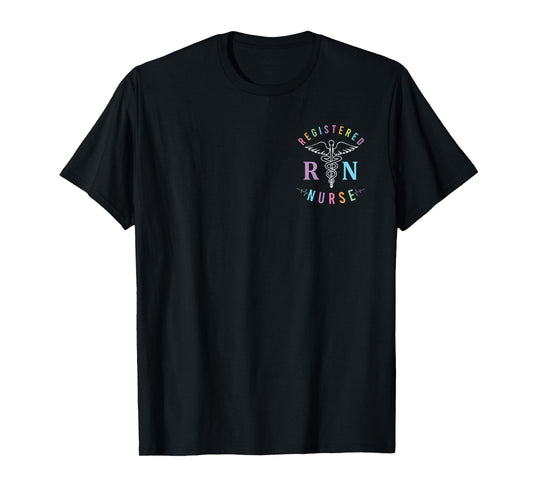 Registered Nurse Retro RN Nursing Hospital RN Staff Nurse T-Shirt