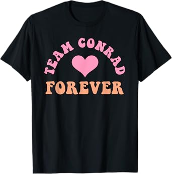 Team Conrad Forever Retro Groovy T-Shirt
