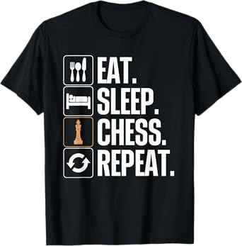 Unique Chess Novelty For Men Women Chess Lover Chess Player T-Shirt