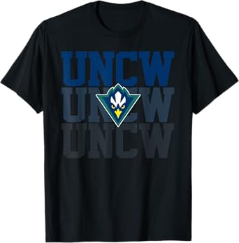UNCW Arch Vintage Retro College Sports for Men Women T-Shirt