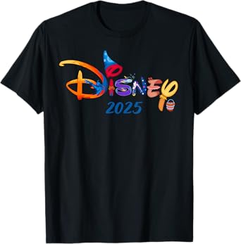 Disney Fantasia Logo Group Trip Matching Vacation 2025 T-Shirt