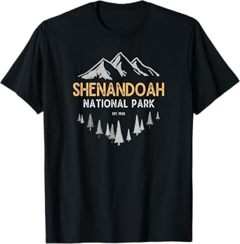 Shenandoah National Park Est 1935 Vintage Virginia T-Shirt