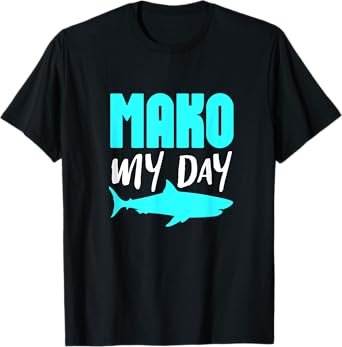 Mako Shark Ocean Marine Biologist Shark Lover T-Shirt