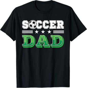 Soccer Dad Father Family Matching Birthday Team Supporter T-Shirt