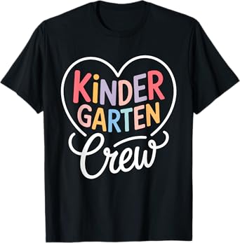 Kindergarten Crew Shirt Kinder Crew Teacher Boy Girl T-Shirt
