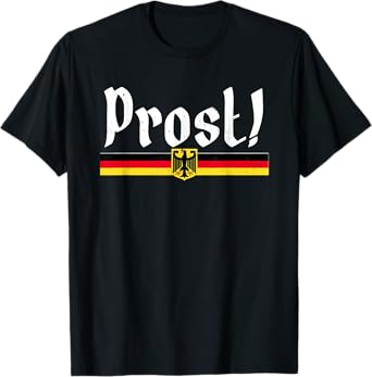 Oktoberfest Prost German Flag Eagle Beer Festival T-Shirt