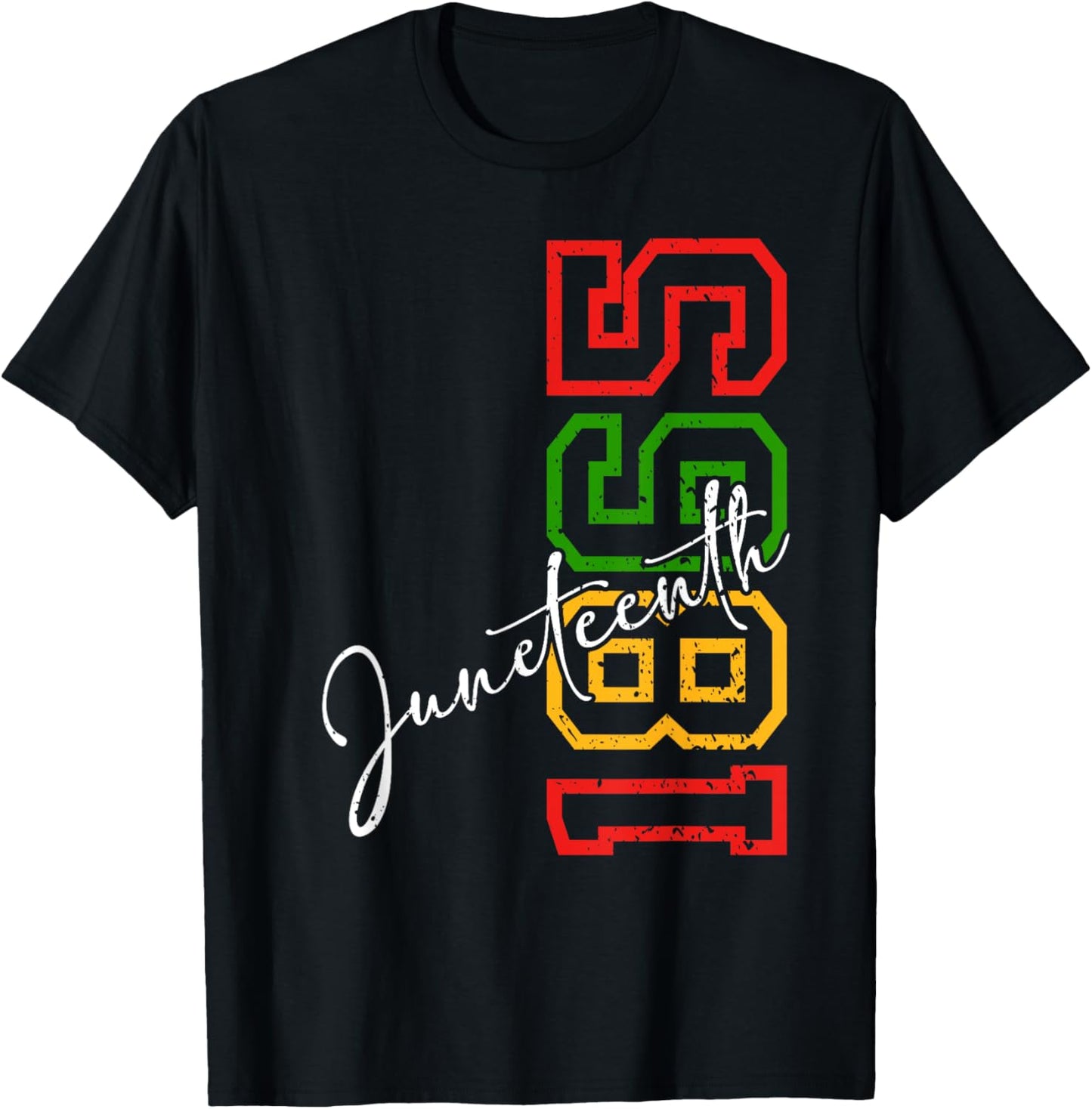 Juneteenth 1865 Shirts Women Men June 19th 1865 Freedom Day T-Shirt