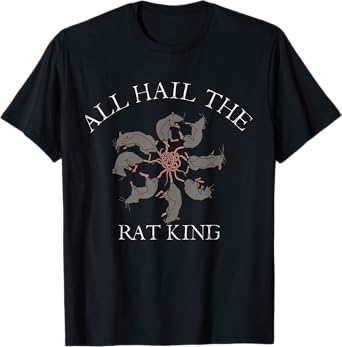 All Hail The Rat King | Medieval Rats Rodents Creepy T-Shirt