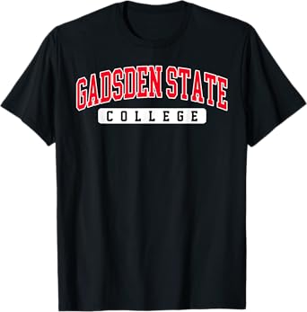 Gadsden State Community College Arch Vintage Sports Design T-Shirt