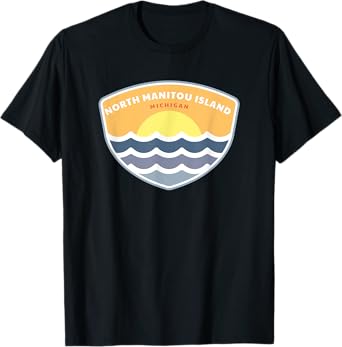 North Manitou Island Michigan MI Vacation Souvenir T-Shirt