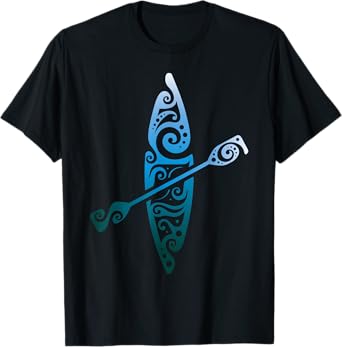 Kayaker Canoeing Paddling Boat Lover Kayak Water Sport T-Shirt
