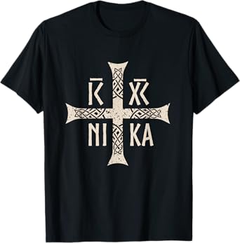 IC XC NI Ka | Cross Religion | Jesus Christ Conquers T-Shirt