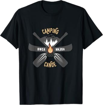 BWCA Canoe Canoeing Outdoor Camping Gifts T-Shirt