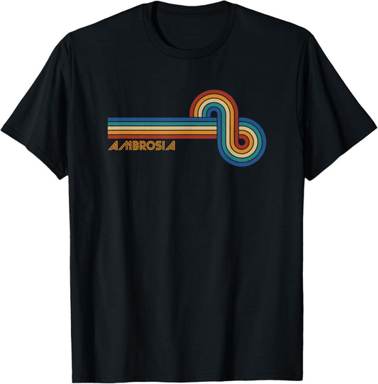 Retro Vintage Ambrosia Musical Note T-Shirt
