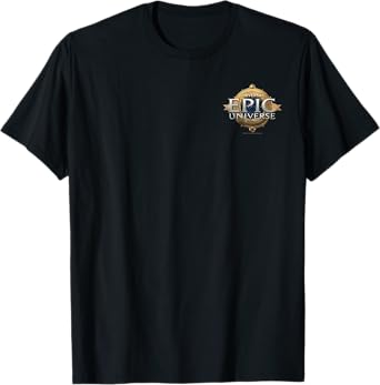 Universal Epic Universe Logo Pocket Hit T-Shirt