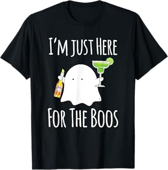 Funny Mexican Halloween Shirt Women Men Funny Ghost T-Shirt