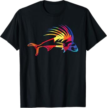 Rooster Fish I Fish Lover I Fishing I Rooster Fish T-Shirt