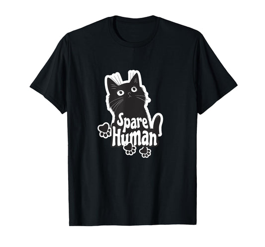 Funny Cats Spare Human, Cat Owners, Couples Move in Day Cat T-Shirt