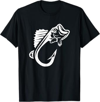 Cool Fishing Hook Fish Walleye Fishing Hooks Fisherman T-Shirt