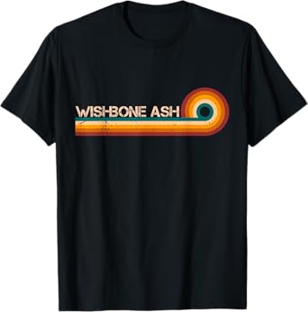 Wishbone Ash Retro Stripes Musician Vintage T-Shirt