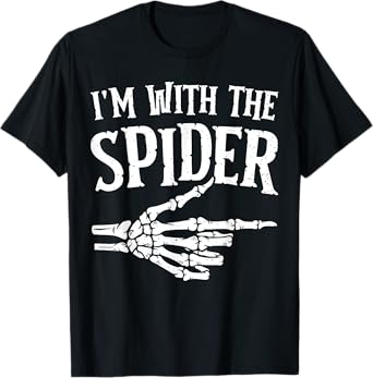 I'm with the Spider Funny Halloween Costume T-Shirt