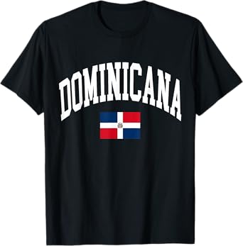 Dominican Republic Dominicana Flag T-Shirt