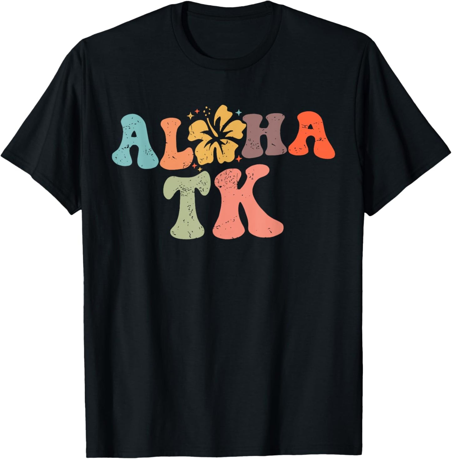 Retro Aloha TK Teacher Life Summer Vacation Beach Hawaiian Tee by TeeBrew
