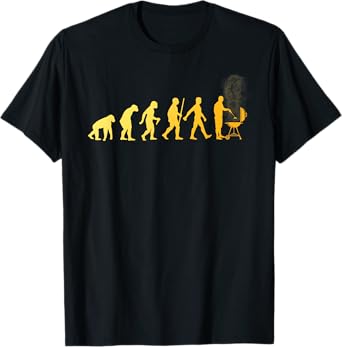 Cool BBQ Grilling Design For Men Women Barbecue Meat Smoker T-Shirt