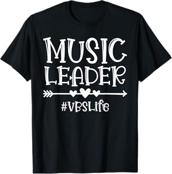 Music Leader VBS Squad of Bible School Sunday Group Matching T-Shirt