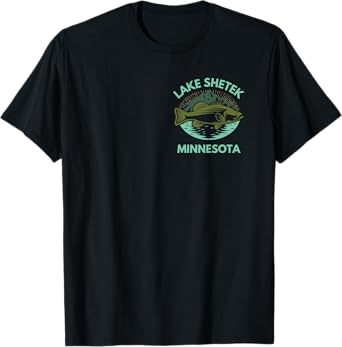Lake SHETEK Minnesota Trip Family Love Fishing Lake Camping T-Shirt