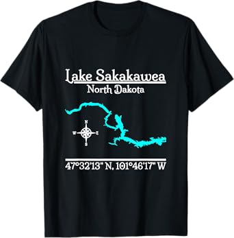 Lake Sakakawea - North Dakota T-Shirt